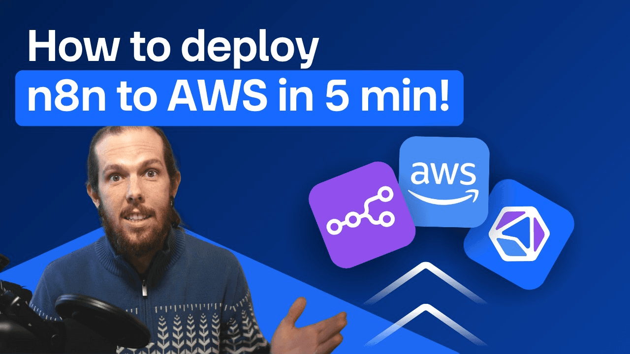 How to deploy n8n to AWS in 5min